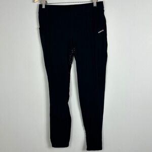 Kerrits Black Equestrian Leggings Womens Size 1X Horseback Riding Pants USA Made